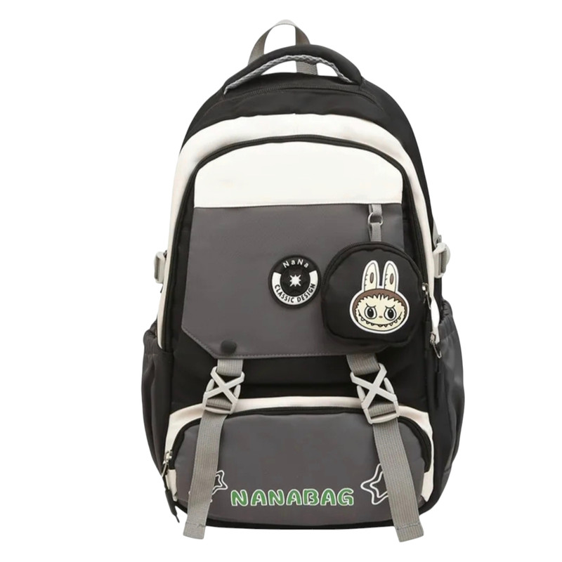 کوله پشتی مدرسه مدل لبوبو و کرومی کد 005