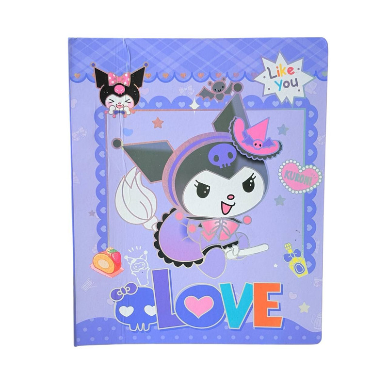 دفتر کلاسوری 50 برگ مدل کرومی کد 004