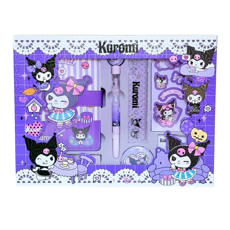 بسته لوازم تحریر مدل کرومی مجموعه 20 عددی